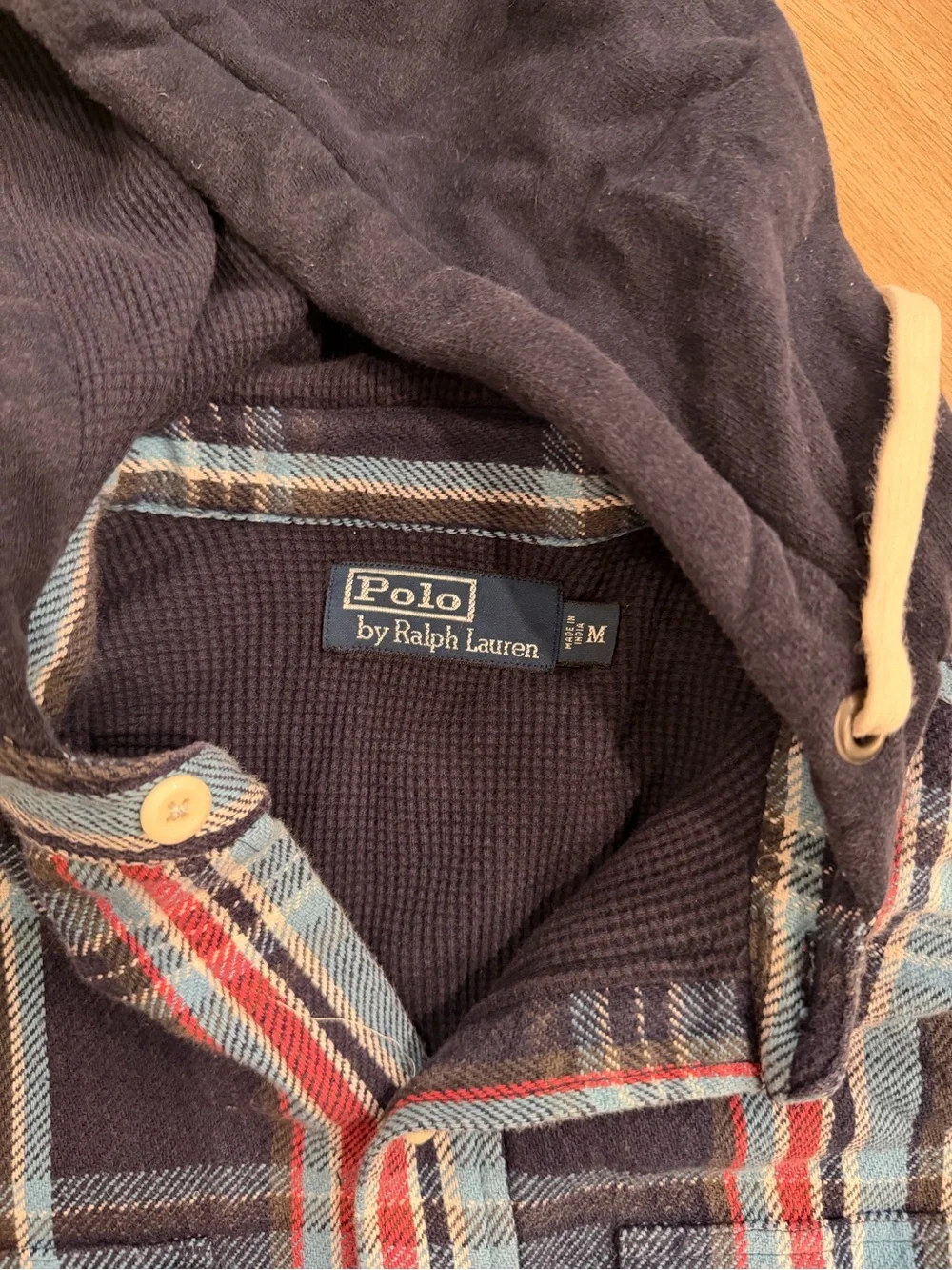 Vintage Polo fleece flannel jacket